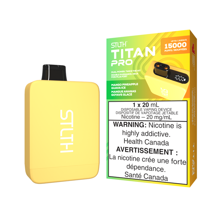 STLTH Titan Pro Disposable -  Mango Pineapple Guava Ice 20mg