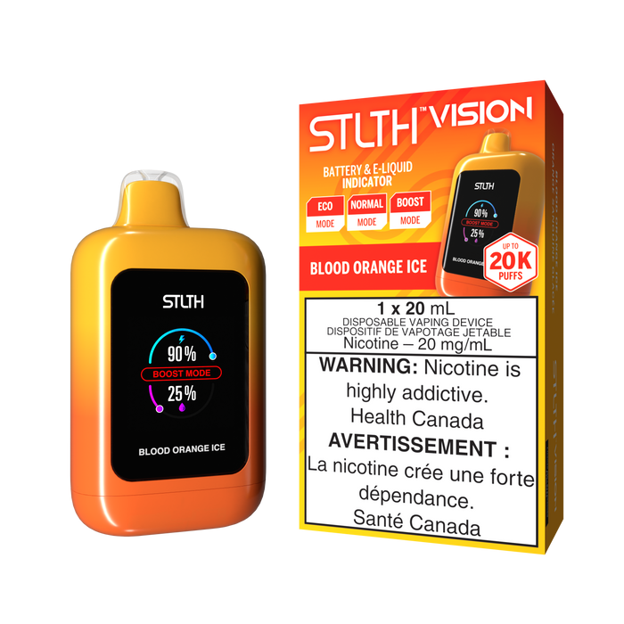 STLTH Vision 20K Disposable - Blood Orange Ice 20mg