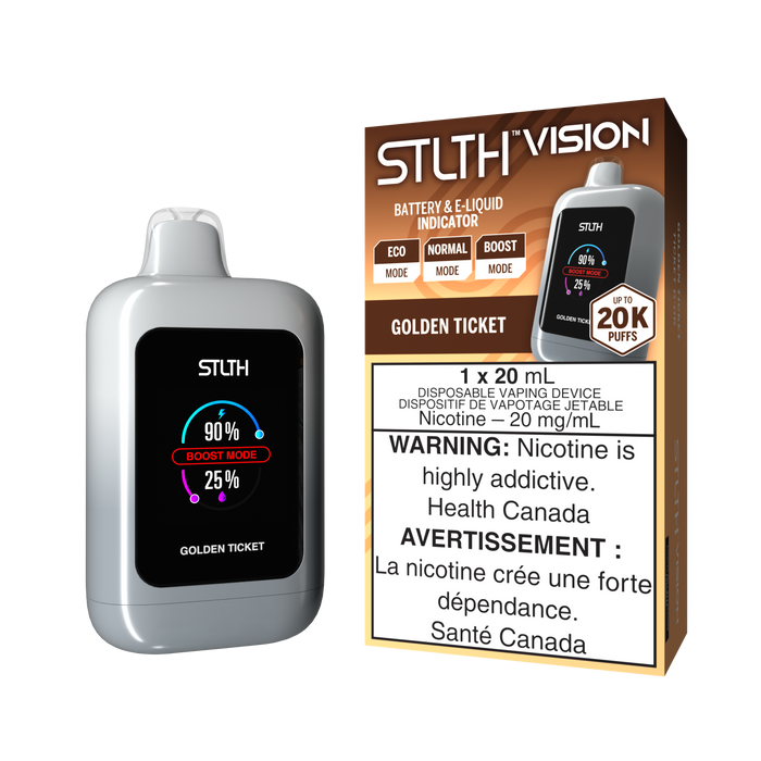 STLTH Vision 20K Disposable - Golden Ticket 20mg