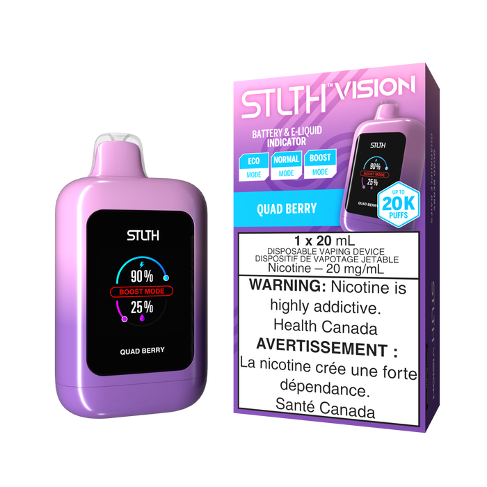 STLTH Vision 20K Disposable - Quad Berry 20mg