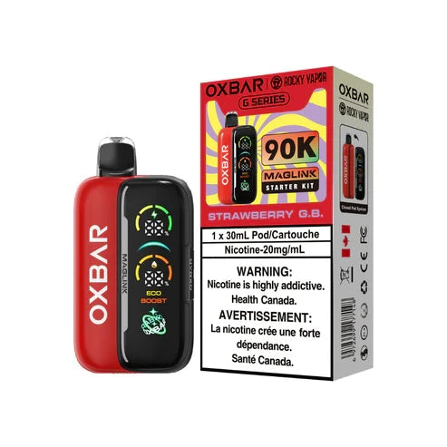 Oxbar Maglink 90K Starter Kit - Strawberry G.B. 20mg