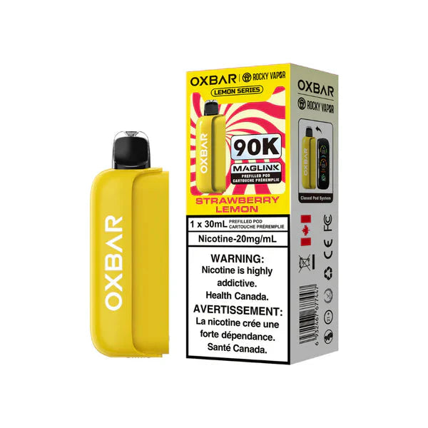 Oxbar Maglink 90K Pod - Strawberry Lemon 20mg