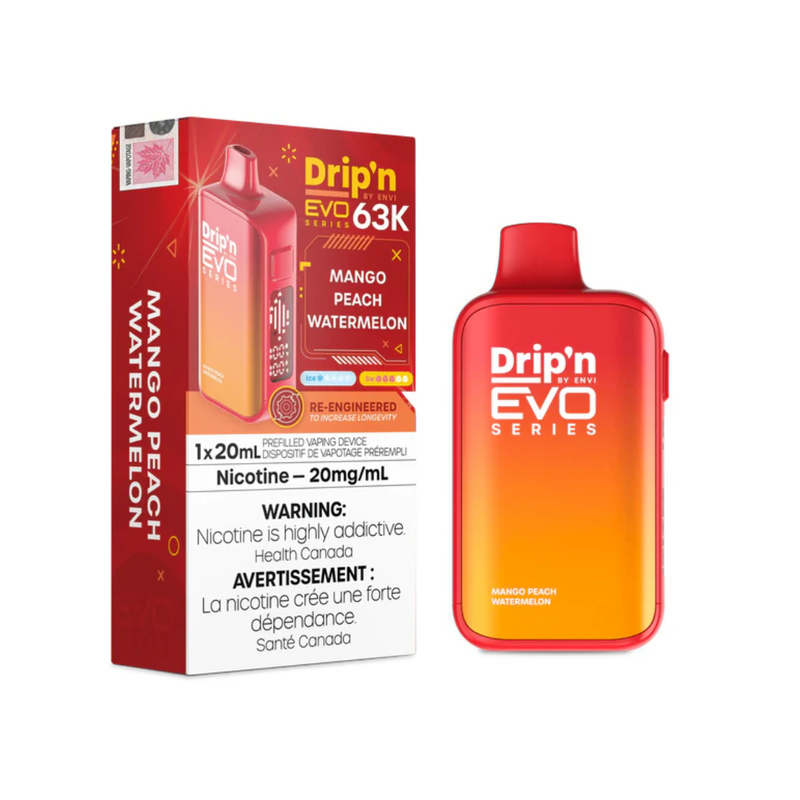 Drip'n by ENVI EVO Series 63K Disposable - Blood Orange Ice 20mg
