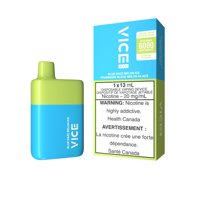 Vice Box Disposable - Blue Razz Melon Ice 20mg