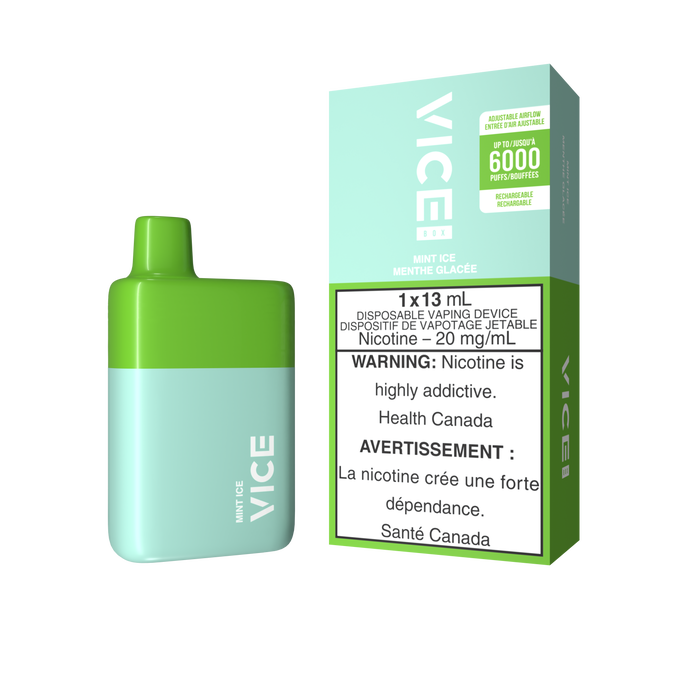 Vice Box Disposable - Mint Ice 20mg