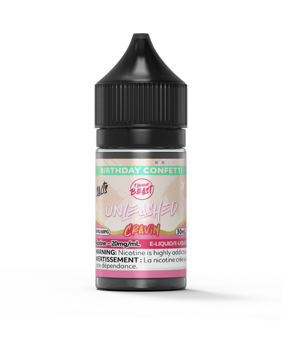 Flavour Beast Unleashed Cravin Salt - Birthday Confetti 30ml