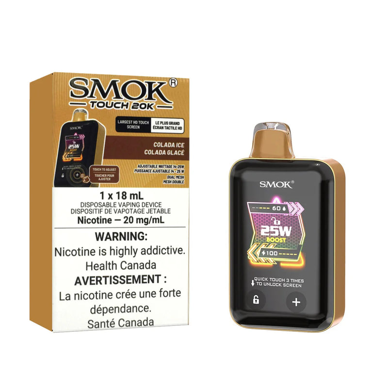 Smok Touch 20K Disposable - Colada Ice 20mg