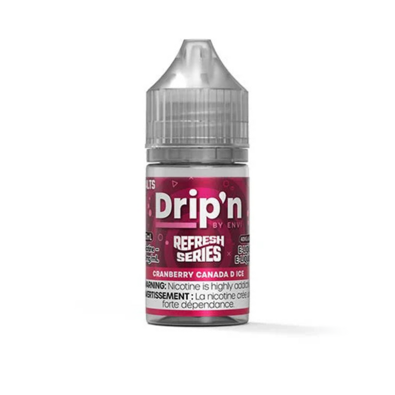 Drip'n by Envi Refresh Salt - Cranberry Canada D Ice 30ml