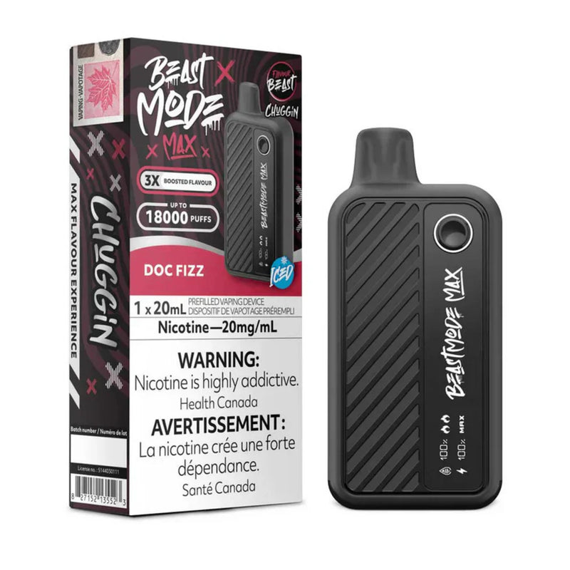 Flavour Beast Beast Mode Max 18K Disposable - Chuggin' Doc Sparkle Iced 20mg