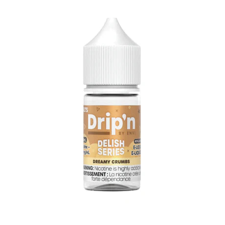 Drip'n by Envi Delish Salt - Dreamy Crumbs 30ml