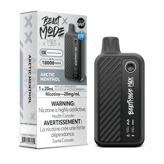 Flavour Beast Beast Mode Max 18K Disposable - Arctic Menthol Iced 20mg