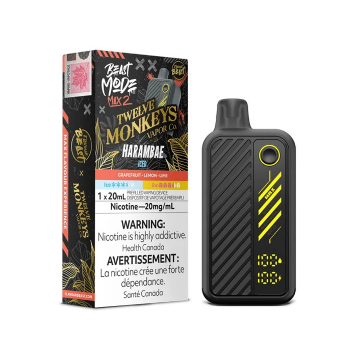 Flavour Beast Beast Mode Max 2 Disposable - Harambae Iced 20mg