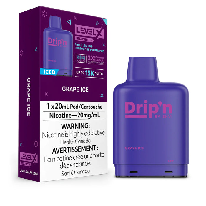 Level X Drip'n Boost Grape Ice 20mg