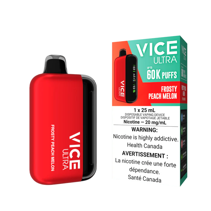 Vice Ultra Disposable - Frosty Peach Melon 20mg