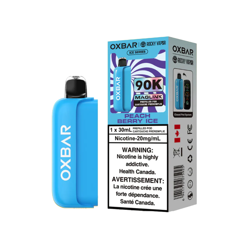 Oxbar Maglink 90K Pod - Peach Berry Ice 20mg