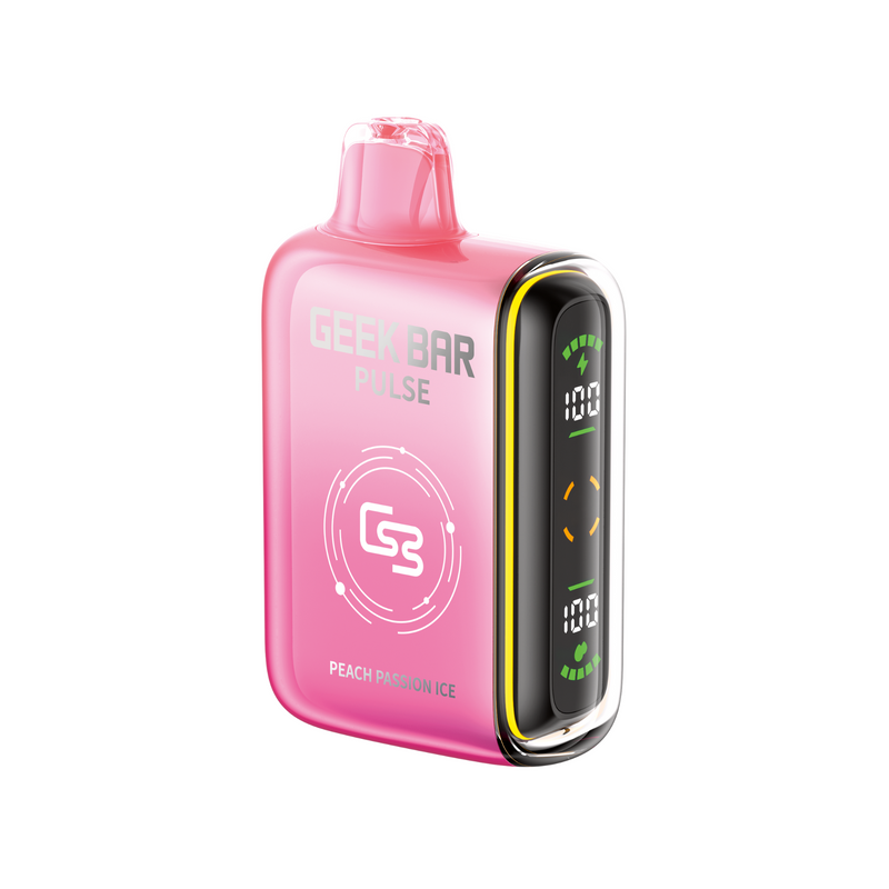 Geek Bar Pulse 9K Disposable -  Peach Passion Ice 20mg