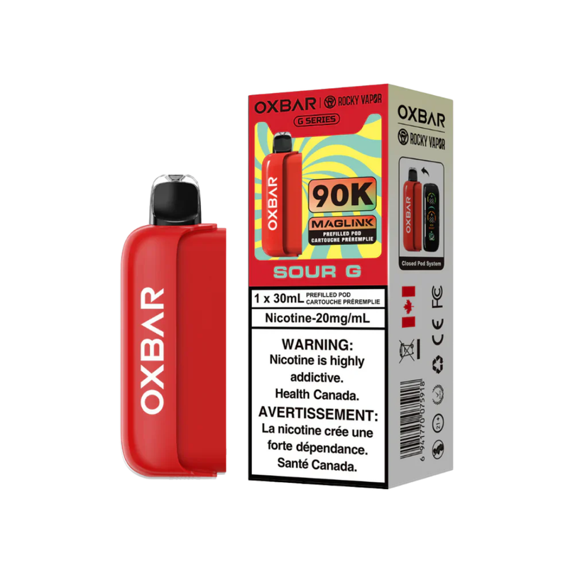 Oxbar Maglink 90K Pod - Sour G 20mg