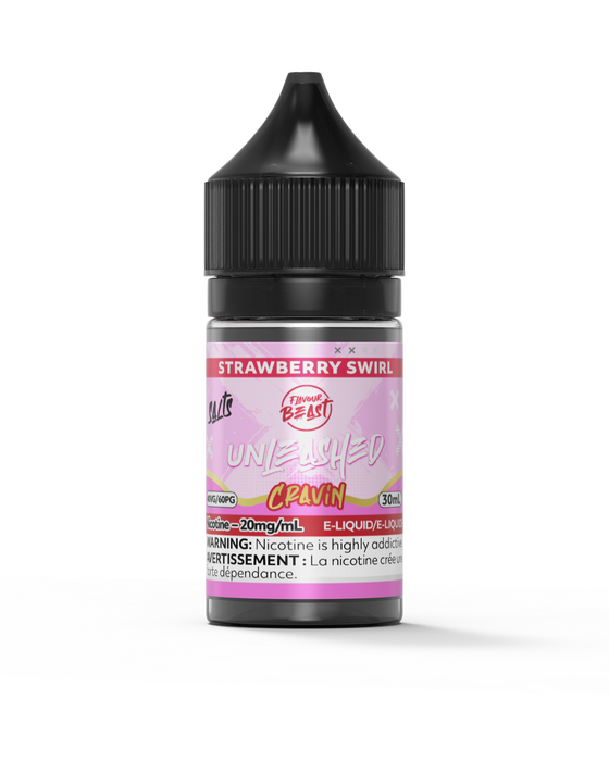 Flavour Beast Unleashed Cravin Salt - Strawberry Swirl 30ml